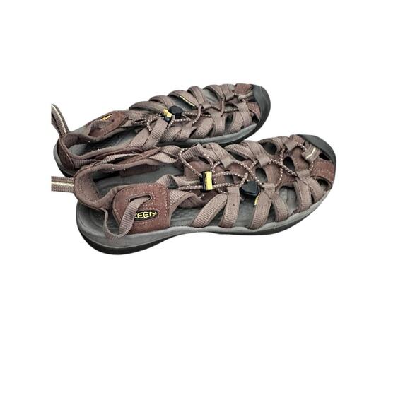 KEEN Women's Tan Brown Whisper Closed Toe Waterproof Sport Sandals Size 7.5 - Picture 3 of 5